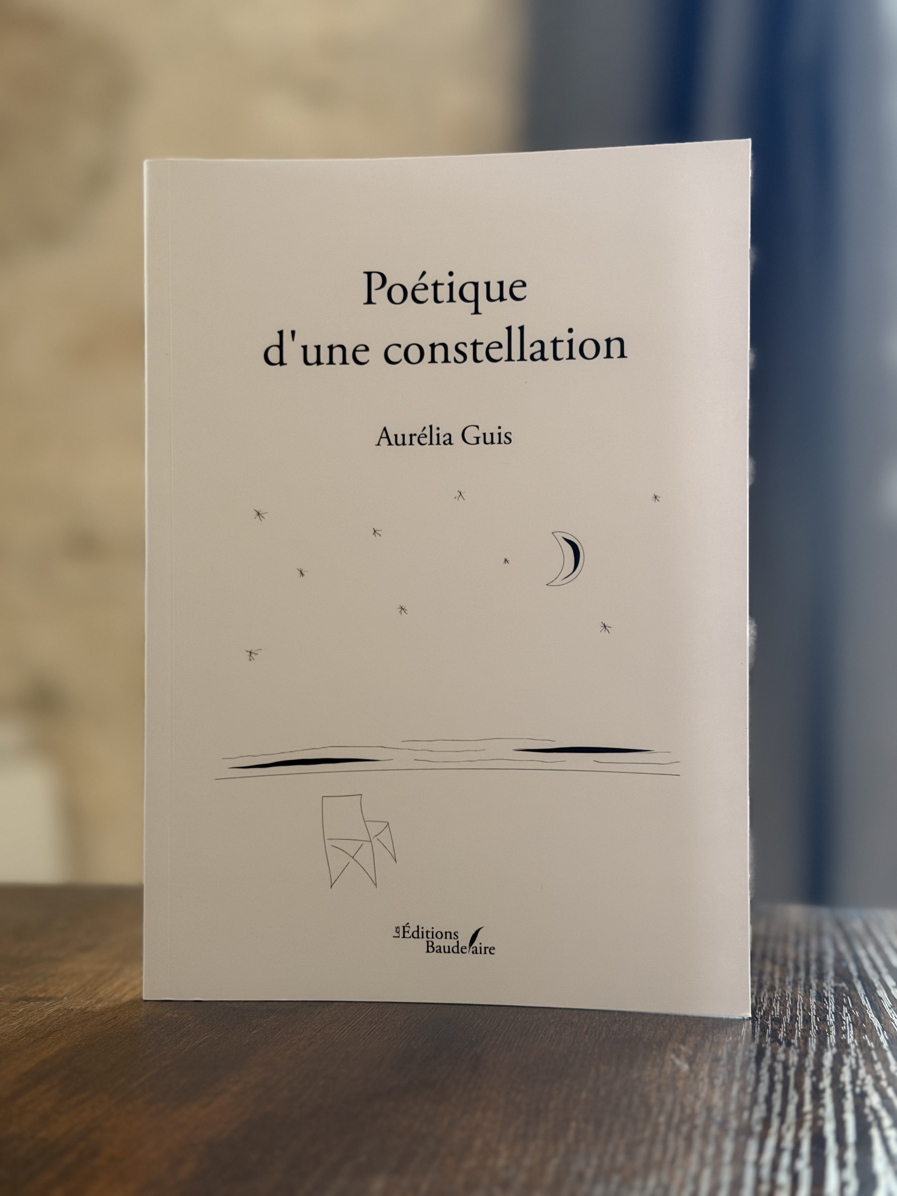 Couverture de Poétique d'une constellation, par Aurélia Guis